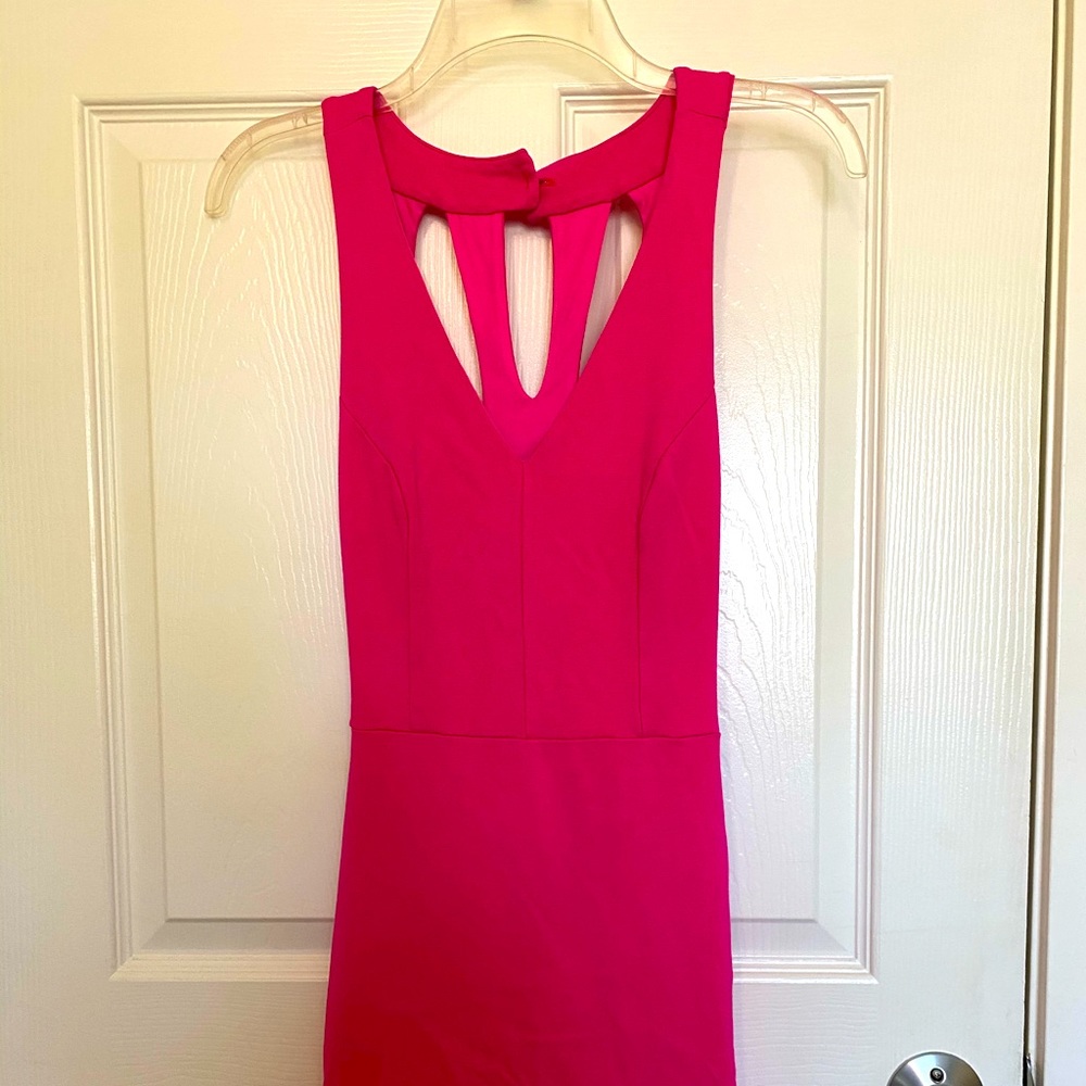 Mini pink dress